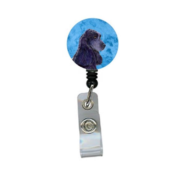 Teachers Aid Cocker Spaniel Retractable Badge Reel Or Id Holder With Clip TE718848